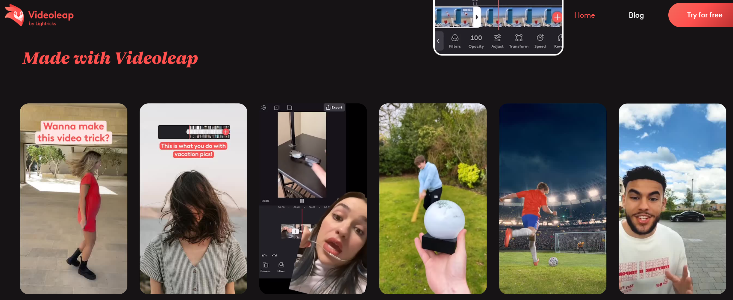 Videoleap翻译站点