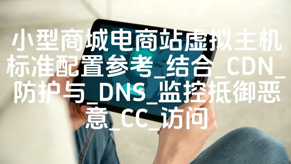 小型商城电商站虚拟主机标准配置参考_结合_CDN_防护与_DNS_监控抵御恶意_CC_访问