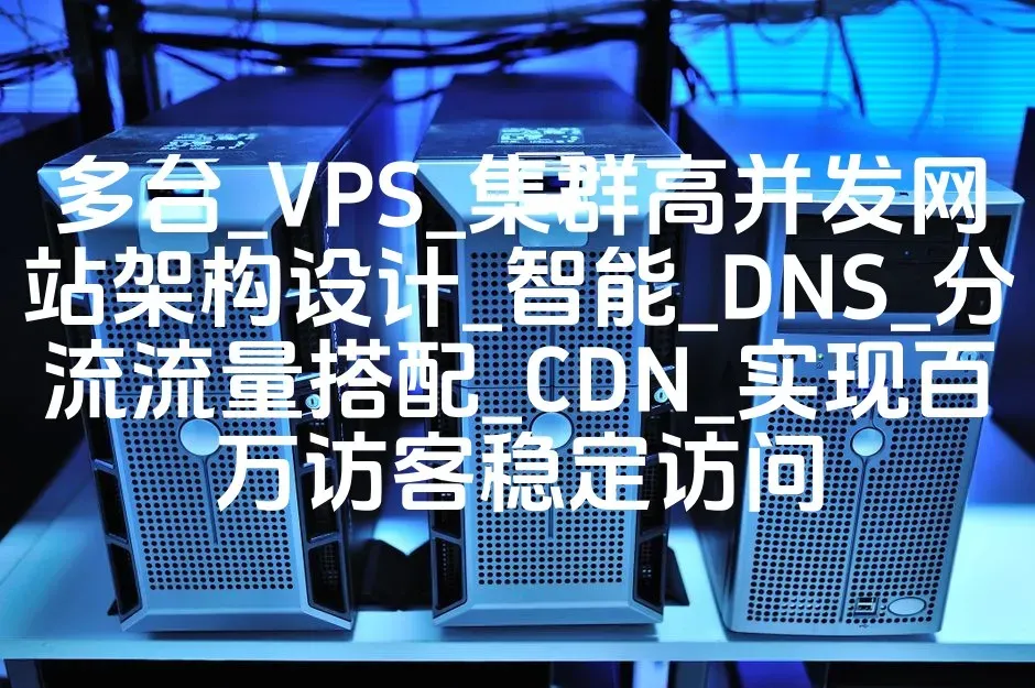 多台_VPS_集群高并发网站架构设计_智能_DNS_分流流量搭配_CDN_实现百万访客稳定访问
