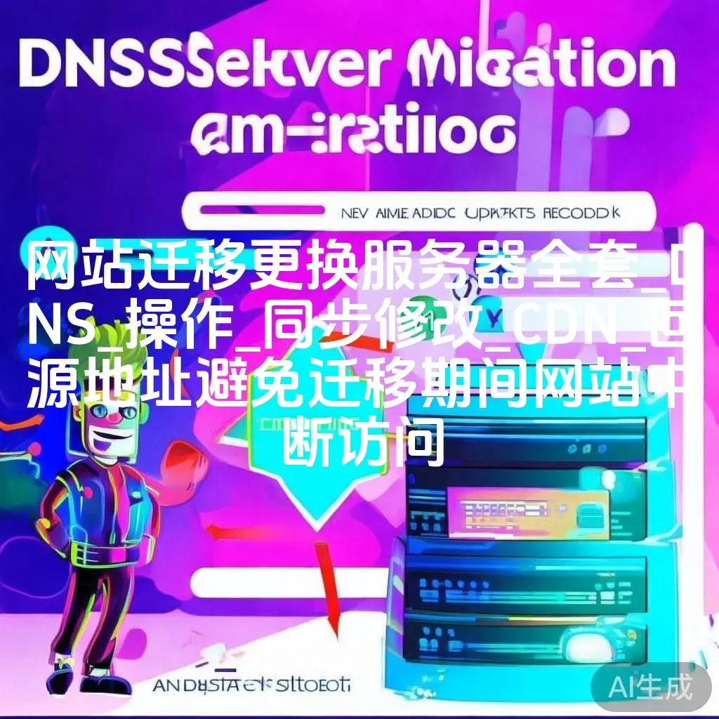 网站迁移更换服务器全套_DNS_操作_同步修改_CDN_回源地址避免迁移期间网站中断访问