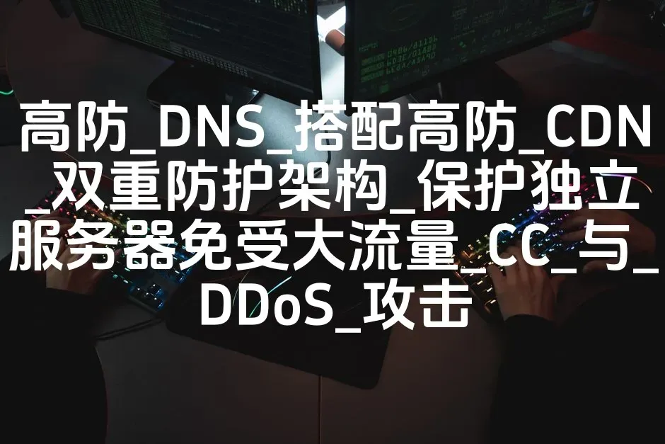 高防_DNS_搭配高防_CDN_双重防护架构_保护独立服务器免受大流量_CC_与_DDoS_攻击